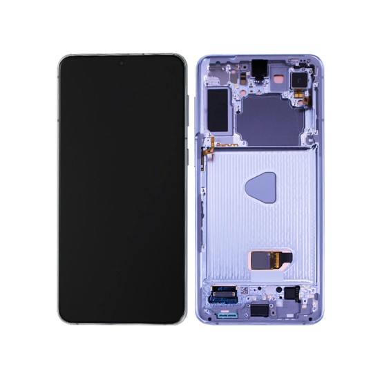 Touch+Display+Frame Samsung Galaxy S21 Plus 5G/G996 Service Pack Prata Fantasma